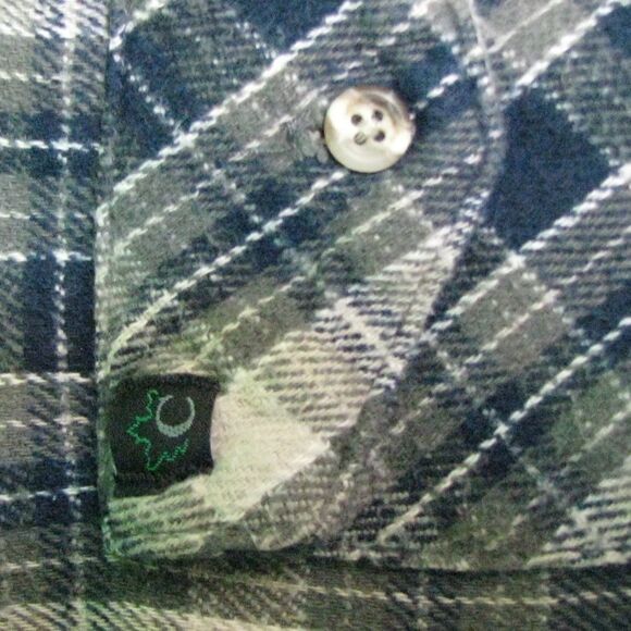 Vintage Codet Flannel Button-Down Shirt - Picture 5 of 6